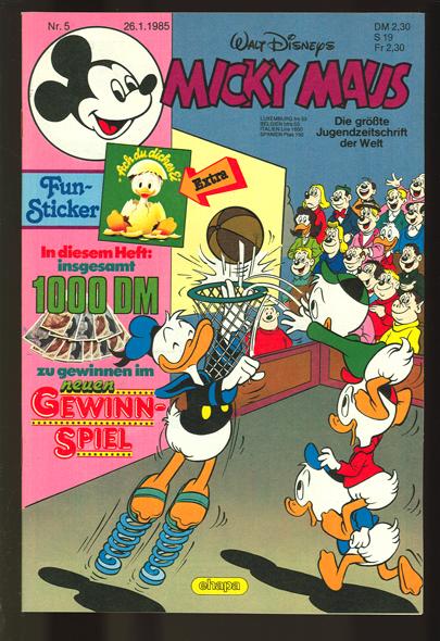 Micky Maus 1985: Nr. 5: