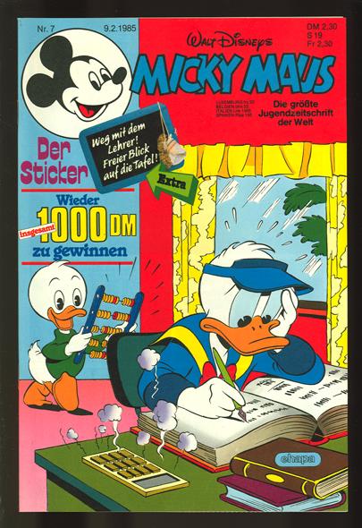 Micky Maus 1985: Nr. 7: