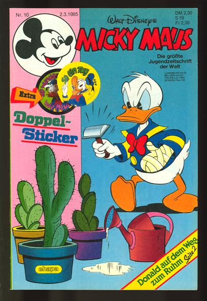 Micky Maus 1985: Nr. 10: