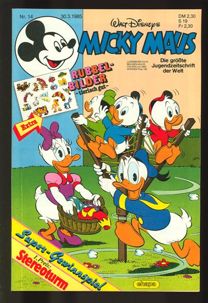 Micky Maus 1985: Nr. 14:
