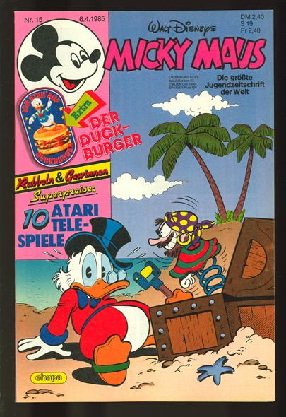 Micky Maus 1985: Nr. 15: