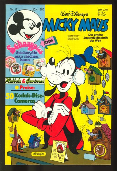 Micky Maus 1985: Nr. 17:
