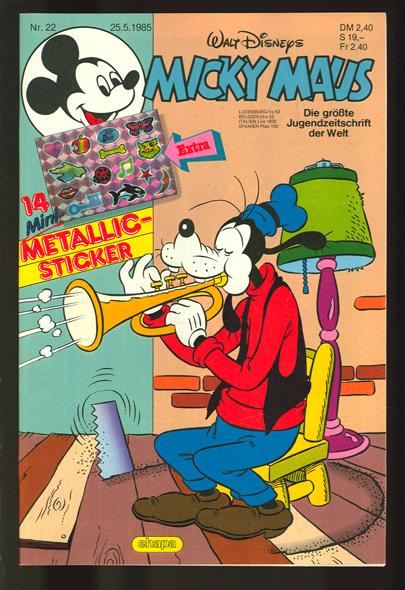 Micky Maus 1985: Nr. 22: