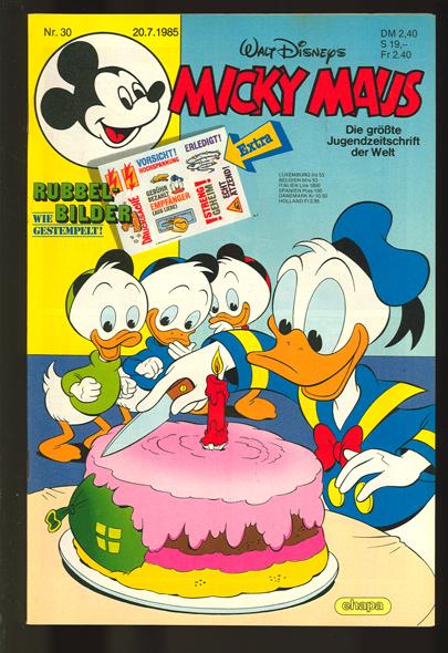Micky Maus 1985: Nr. 30: