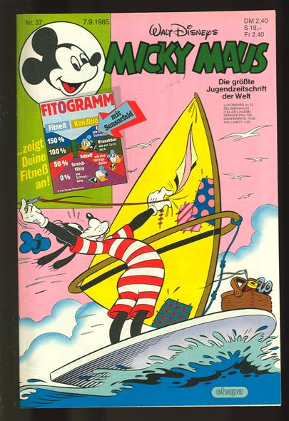 Micky Maus 1985: Nr. 37: