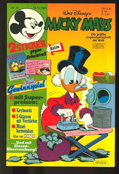 Micky Maus 1985: Nr. 43: