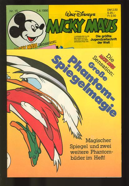 Micky Maus 1986: Nr. 15: