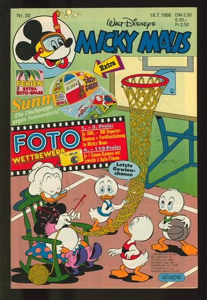Micky Maus 1986: Nr. 30: