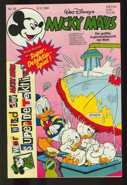 Micky Maus 1986: Nr. 42: