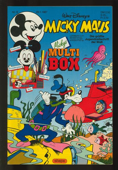 Micky Maus 1987: Nr. 6: