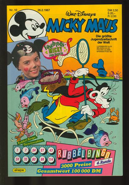 Micky Maus 1987: Nr. 10: