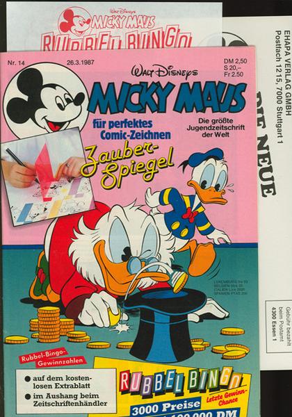 Micky Maus 1987: Nr. 14: