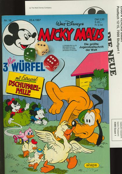 Micky Maus 1987: Nr. 18: