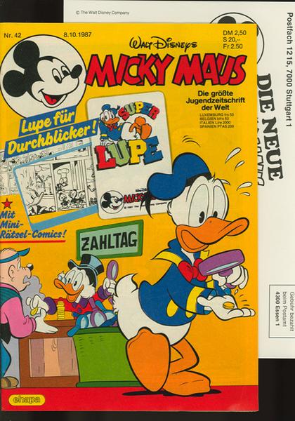 Micky Maus 1987: Nr. 42: