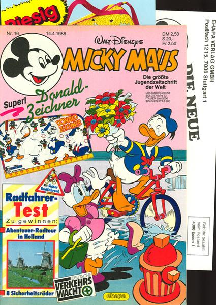 Micky Maus 1988: Nr. 16:
