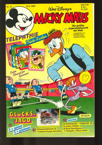 Micky Maus 1988: Nr. 21: