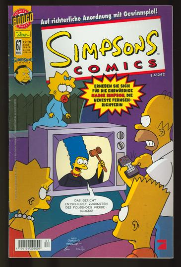 Simpsons Comics 67:
