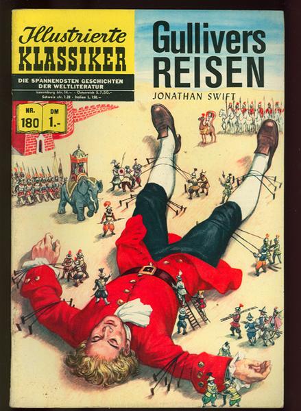 Illustrierte Klassiker 180: Gullivers Reisen (1. Auflage)