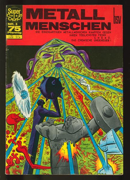 Super Comics 8: Metall-Menschen