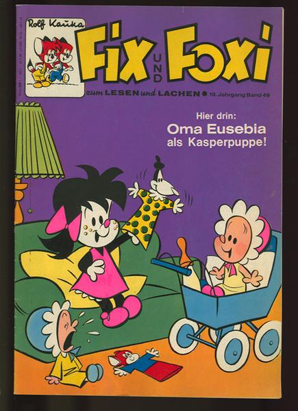 Fix und Foxi: 19. Jahrgang - Nr. 49