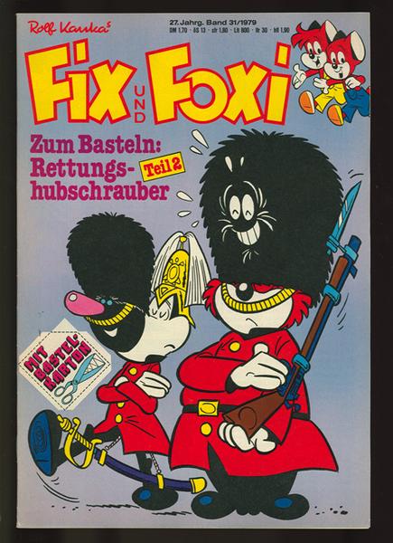 Fix und Foxi: 27. Jahrgang - Nr. 31