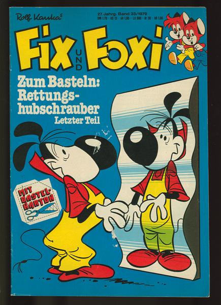 Fix und Foxi: 27. Jahrgang - Nr. 33
