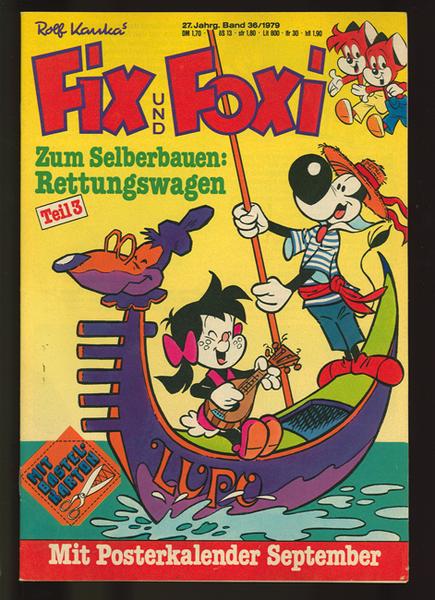 Fix und Foxi: 27. Jahrgang - Nr. 36