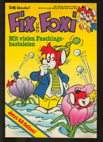 Fix und Foxi: 28. Jahrgang - Nr. 7