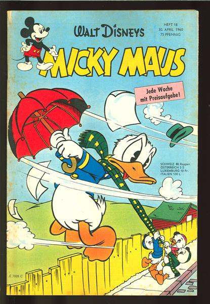 Micky Maus 1960: Nr. 18: