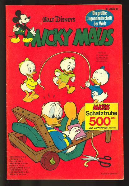 Micky Maus 1969: Nr. 25: