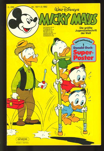Micky Maus 1982: Nr. 19: