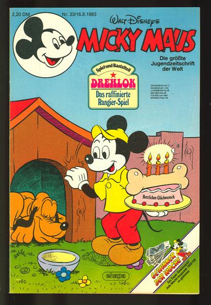 Micky Maus 1983: Nr. 33: