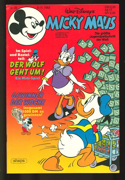 Micky Maus 1983: Nr. 45: