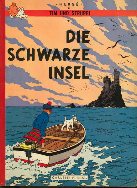 Tim und Struppi 15: Die schwarze Insel (höhere Auflagen)