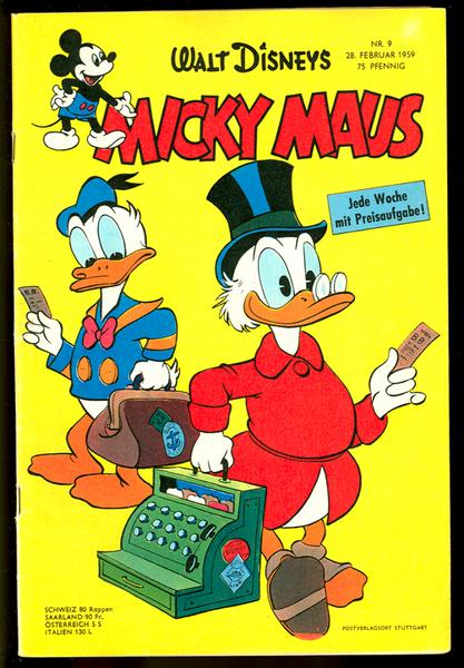 Micky Maus 1959: Nr. 9: