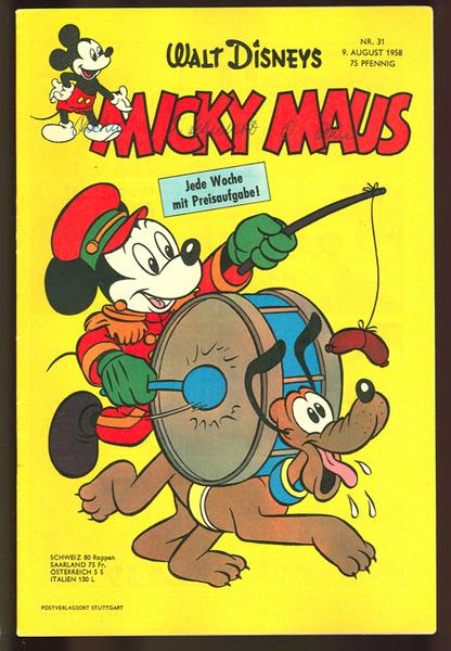 Micky Maus 1958: Nr. 31:
