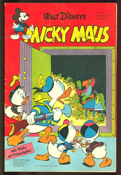 Micky Maus 1958: Nr. 33: