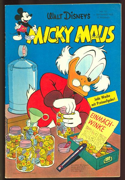 Micky Maus 1958: Nr. 35:
