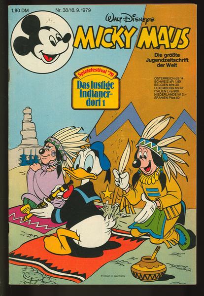 Micky Maus 1979: Nr. 38: