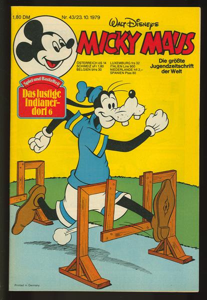 Micky Maus 1979: Nr. 43: