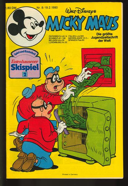 Micky Maus 1980: Nr. 8: