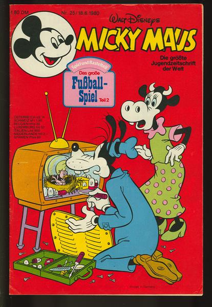Micky Maus 1980: Nr. 25: