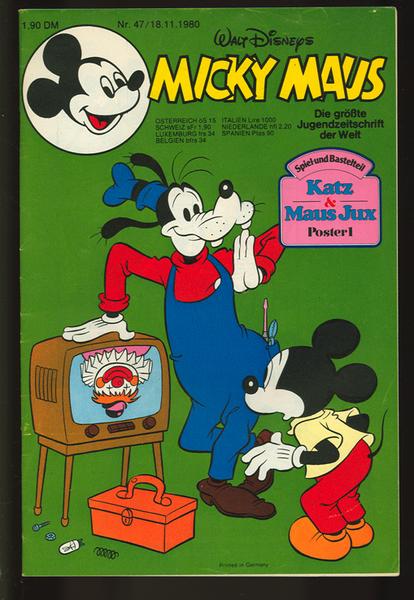 Micky Maus 1980: Nr. 47: