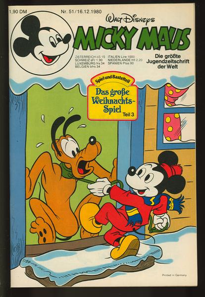 Micky Maus 1980: Nr. 51: