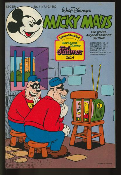 Micky Maus 1980: Nr. 41: