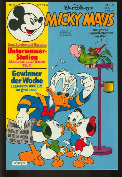 Micky Maus 1984: Nr. 3: