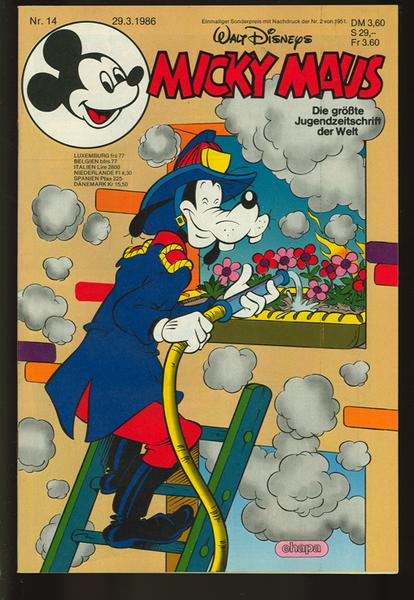 Micky Maus 1986: Nr. 14: