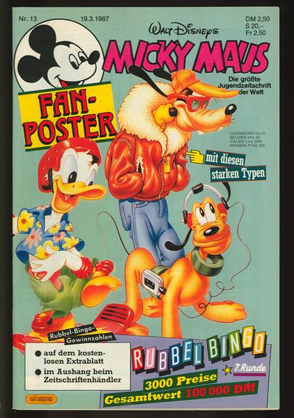 Micky Maus 1987: Nr. 13: