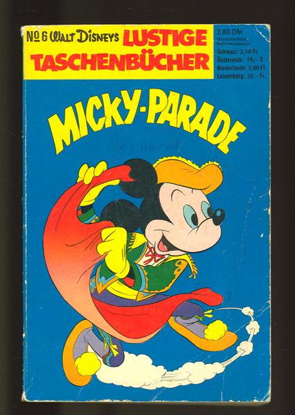 Walt Disneys Lustige Taschenbücher 6: Micky-Parade (1. Auflage)