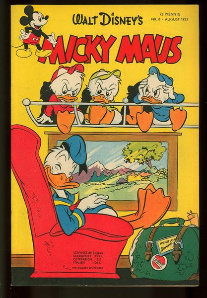 Micky Maus 1953: Nr. 8: